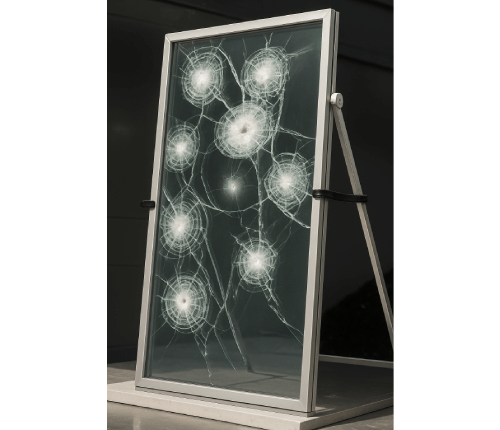 FSJ Tactical Ballistics Bullet Resistant Window Film